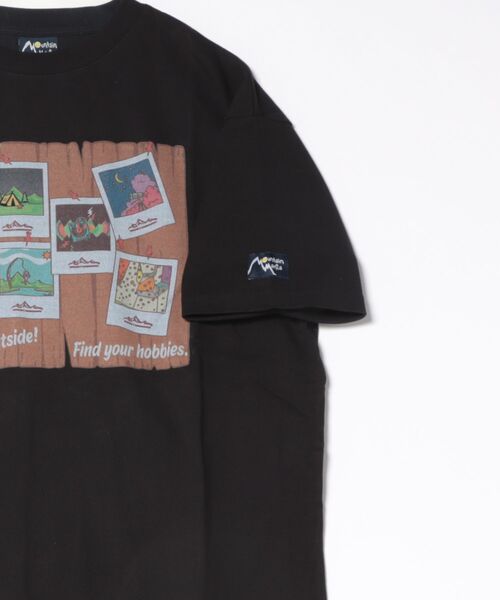 Mountain Mania（マウンテンマニア）の「Mountain Mania/マウンテンマニア　オリジナル天竺 プリントTEE -Hobbies-（Tシャツ/カットソー・メンズ・サックスブルー/ブラック・X-LARGE/LARGE/MEDIUM）」の14枚目の写真