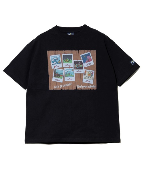 Mountain Mania（マウンテンマニア）の「Mountain Mania/マウンテンマニア　オリジナル天竺 プリントTEE -Hobbies-（Tシャツ/カットソー・メンズ・サックスブルー/ブラック・X-LARGE/LARGE/MEDIUM）」の9枚目の写真
