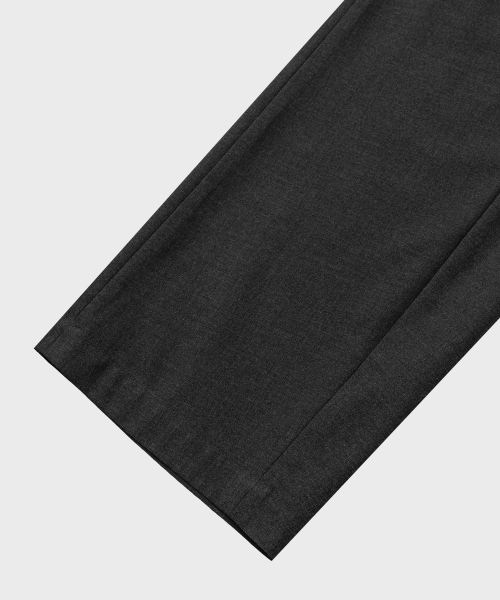 NONBLANK(ノンブランク)の「カーブドルーズフィットバンディングスラックス_チャコールグレー(スラックス・メンズ・チャコール・SMALL/MEDIUM/LARGE/X-LARGE)」の5枚目の写真