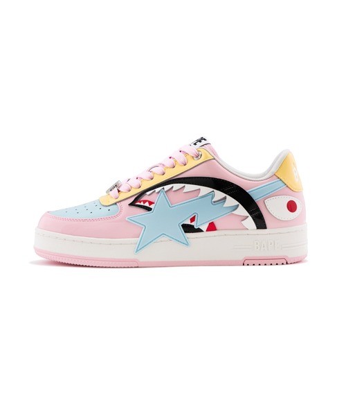 A BATHING APE(アベイシングエイプ)の「BAPE STA OS #1(スニーカー・レディース・ブラック/ホワイト/ピンク・6/4/5)」の6枚目の写真
