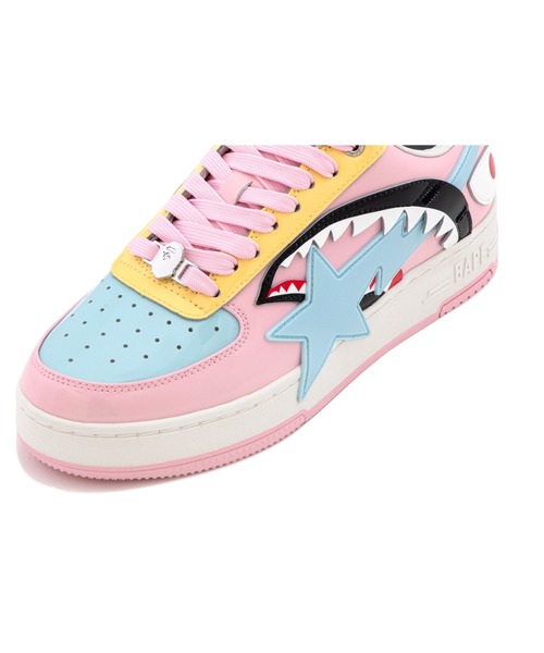 A BATHING APE(アベイシングエイプ)の「BAPE STA OS #1(スニーカー・レディース・ブラック/ホワイト/ピンク・6/4/5)」の12枚目の写真