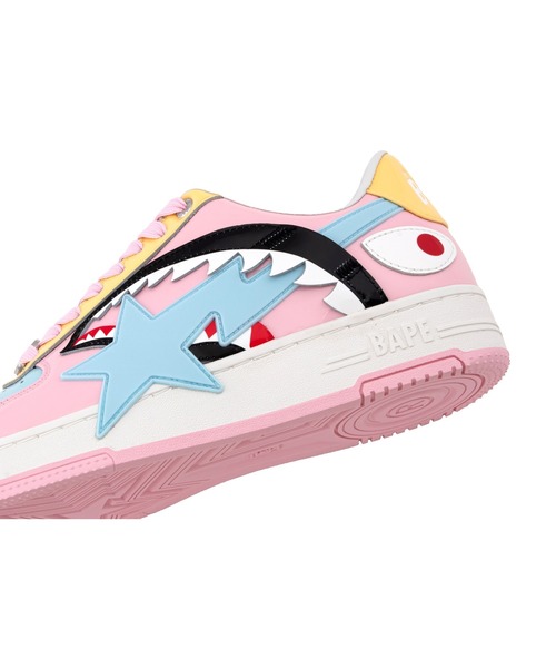 A BATHING APE(アベイシングエイプ)の「BAPE STA OS #1(スニーカー・レディース・ブラック/ホワイト/ピンク・6/4/5)」の15枚目の写真