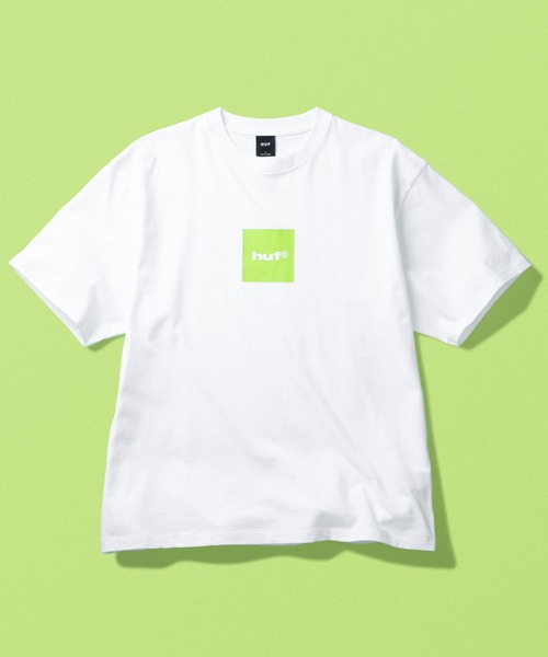 HUF(ハフ)の「89 BOX LOGO TEE(Tシャツ/カットソー・メンズ・ブラック/ホワイト・XXL/XL/L/M/S)」の2枚目の写真