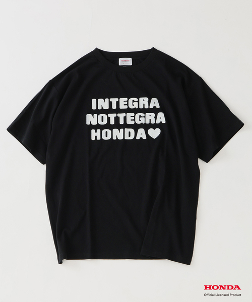 JOURNAL STANDARD relume(ジャーナルスタンダード レリューム)の「Honda / ホンダ 別注 インテグラ プリントTシャツ(Tシャツ/カットソー・メンズ・ホワイト/ブラック/ホワイト×ホワイト・MEDIUM/LARGE)」の1枚目の写真