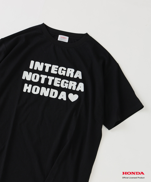 JOURNAL STANDARD relume(ジャーナルスタンダード レリューム)の「Honda / ホンダ 別注 インテグラ プリントTシャツ(Tシャツ/カットソー・メンズ・ホワイト/ブラック/ホワイト×ホワイト・MEDIUM/LARGE)」の4枚目の写真