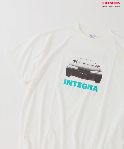 JOURNAL STANDARD relume(ジャーナルスタンダード レリューム)の「Honda / ホンダ 別注 インテグラ プリントTシャツ(Tシャツ/カットソー・メンズ・ホワイト/ブラック/ホワイト×ホワイト・MEDIUM/LARGE)」の5枚目の写真