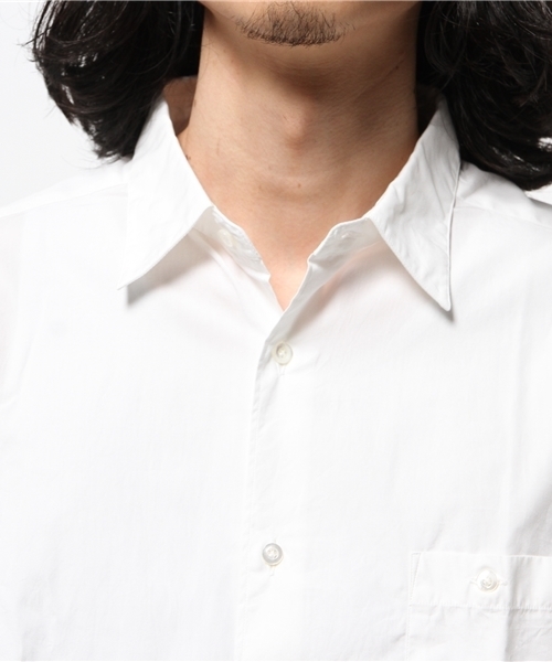 OUTLET（アウトレット）の「【BLOOM&BRANCH】ベーシックシャツM（シャツ/ブラウス・メンズ・ホワイト・LARGE）」の4枚目の写真