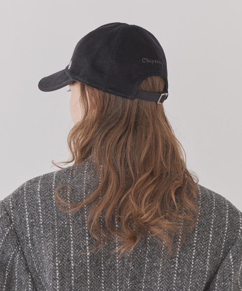 Chapeau d' O(シャポードオー)の「Chapeau d' O Corduroy Piping 6P Cap / シャポードオー(キャップ・レディース・オレンジ/ブラック/ブラウン・FREE)」の7枚目の写真