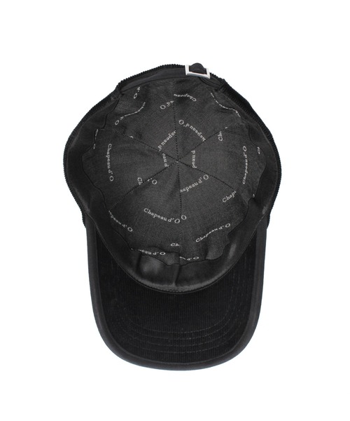 Chapeau d' O(シャポードオー)の「Chapeau d' O Corduroy Piping 6P Cap / シャポードオー(キャップ・レディース・オレンジ/ブラック/ブラウン・FREE)」の12枚目の写真