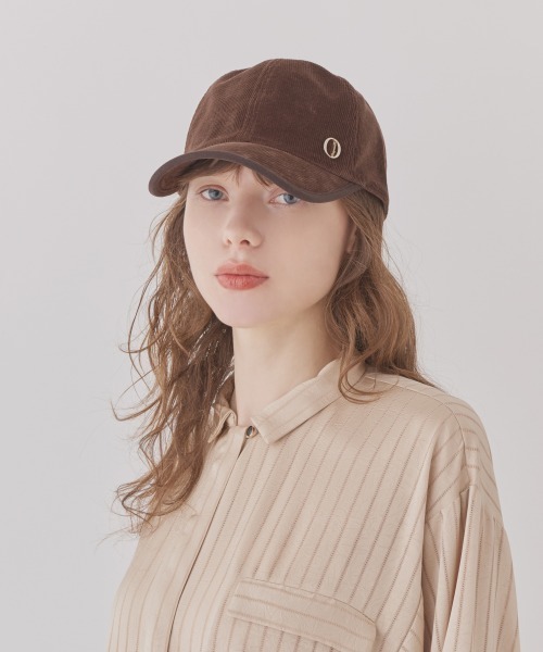Chapeau d' O(シャポードオー)の「Chapeau d' O Corduroy Piping 6P Cap / シャポードオー(キャップ・レディース・オレンジ/ブラック/ブラウン・FREE)」の16枚目の写真