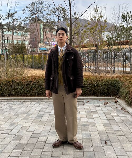 WORK ON BODY OFF（ワークオンボディオフ）の「オルディ セミワイド コットンチノパンツ [ベージュ]（その他パンツ・メンズ・ベージュ・LARGE/MEDIUM/X-LARGE）」の3枚目の写真