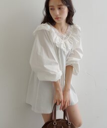 セール】MEDI 2WAY WAVY FRILL KNIT DRESS（ワンピース）｜Ameri