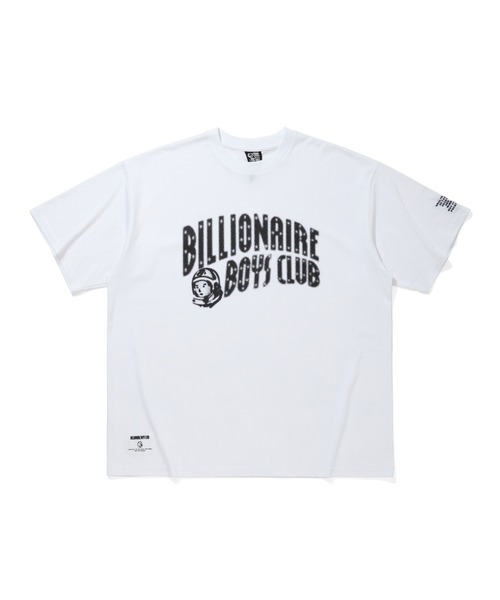 BILLIONAIRE BOYS CLUB（ビリオネア・ボーイズ・クラブ）の「COTTON T-SHIRT_ARCH LOGO（Tシャツ/カットソー・メンズ・ホワイト/チャコールグレー/ブラック・SMALL/MEDIUM/LARGE/X-LARGE）」の2枚目の写真