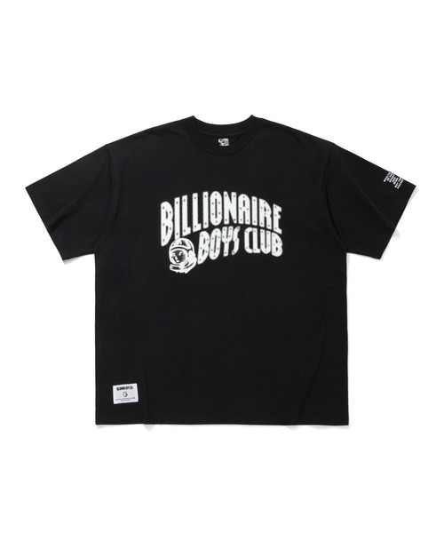 BILLIONAIRE BOYS CLUB（ビリオネア・ボーイズ・クラブ）の「COTTON T-SHIRT_ARCH LOGO（Tシャツ/カットソー・メンズ・ホワイト/チャコールグレー/ブラック・SMALL/MEDIUM/LARGE/X-LARGE）」の3枚目の写真