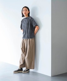 D（ディー）の「コットンリネンタックワイドパンツ（その他パンツ）」