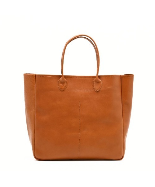 CLEDRAN（クレドラン）の「【本ヌメ革　A4対応】CL4010 NOS CLASSIC TOTE（トートバッグ・レディース・キャメル/ブラック・FREE）」の4枚目の写真