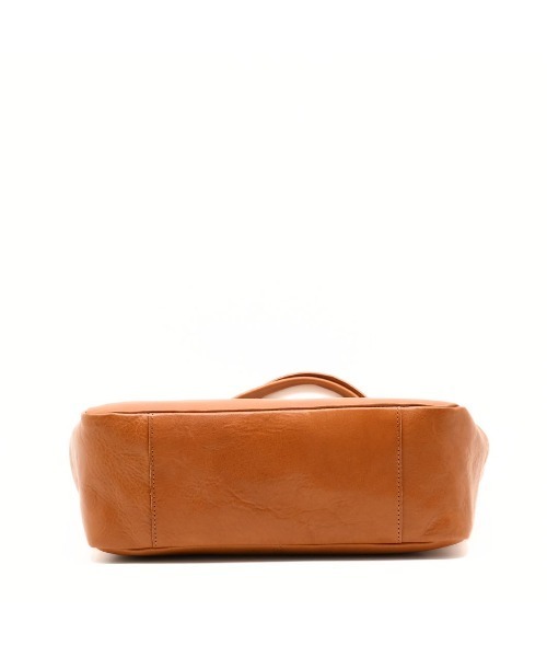 CLEDRAN（クレドラン）の「【本ヌメ革　A4対応】CL4010 NOS CLASSIC TOTE（トートバッグ・レディース・キャメル/ブラック・FREE）」の6枚目の写真
