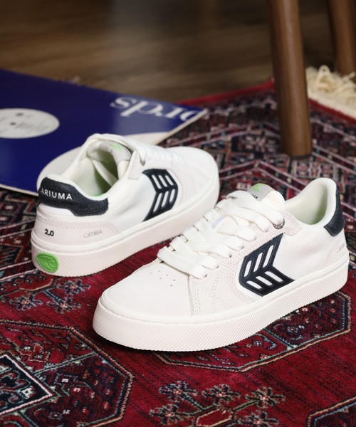 CARIUMA(カリウマ)の「CATIBA PRO 2.0 Suede Cordura Logo Sneaker カティバ プロ スエード コーデュラ ロゴ スニーカー(スニーカー・メンズ・ホワイト系その他2/ホワイト系その他・US8/US7/US7.5/US-12/US-11/US-10/US-9h/US-8h/US-13/US-10h/US8.5/US6)」の8枚目の写真