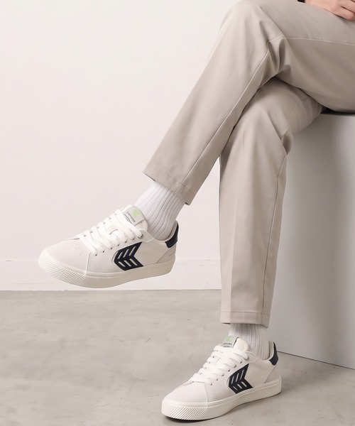 CARIUMA(カリウマ)の「CATIBA PRO 2.0 Suede Cordura Logo Sneaker カティバ プロ スエード コーデュラ ロゴ スニーカー(スニーカー・メンズ・ホワイト系その他2/ホワイト系その他・US8/US7/US7.5/US-12/US-11/US-10/US-9h/US-8h/US-13/US-10h/US8.5/US6)」の5枚目の写真