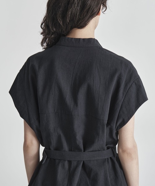 AKIRANAKA(アキラナカ)の「【AKIRANAKA/アキラナカ】Rachele shirt(シャツ/ブラウス・レディース・ホワイト/ブラック・1)」の14枚目の写真