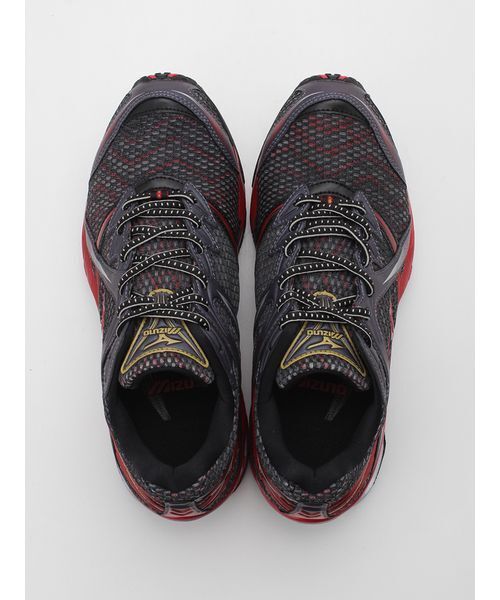 emmi（エミ）の「【Mizuno】WAVE PROPHECY 1（スニーカー・レディース・ブラック・23/24/25/25.5/24.5/23.5）」の2枚目の写真