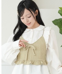 ぽこぽこフリルビスチェ