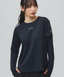 ルコックスポルティフ le coq sportif アームカバー付き半袖Tシャツ