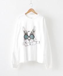 ATELANE /フレンチブルドッグロンTEE