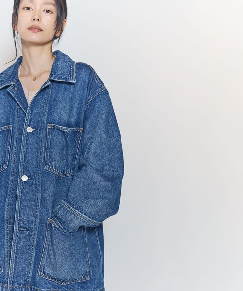 NEEDBY heritage(ニードバイヘリテージ)の「<NEEDBY heritage×1er Arrondissement>【別注】カバーオール"Colette"(カバーオール・レディース・インディゴブルー・38/36)」の5枚目の写真