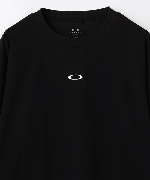 FREAK'S STORE（フリークスストア）の「限定展開 OAKLEY/オークリー SYNC COTTON L/S TEE FROG 1.0 / FOA409511（Tシャツ/カットソー・メンズ・ブラック/チャコールグレー・MEDIUM/LARGE/SMALL）」の4枚目の写真