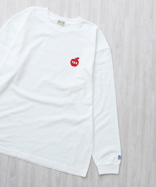 The Endless Summer(エンドレスサマー)の「TES SEVENS BUHI FLOCK PT LONG SLEEVE T-SHIRT / ロンT(Tシャツ/カットソー・メンズ・グレー/ホワイト/ブラック・XX-LARGE/X-LARGE/LARGE/MEDIUM/SMALL)」の12枚目の写真