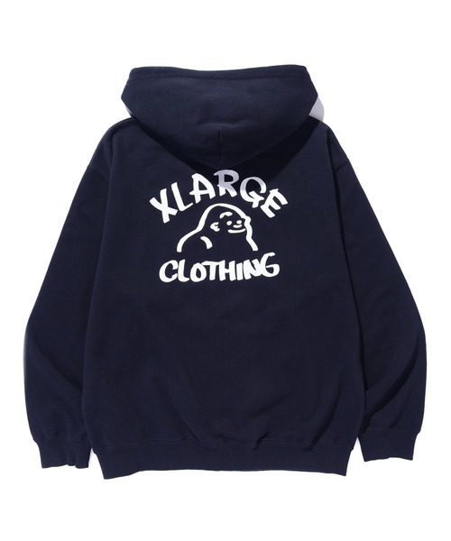 XLARGE(エクストララージ)の「DRAWING OG ZIP HOODED SWEATSHIRT(パーカー・メンズ・アッシュ/ブラック/バーガンディー/ネイビー・XL/L/M/S)」の12枚目の写真