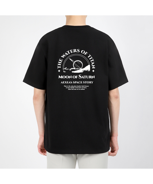 AEXEA(アクシー)の「セタンズム 半袖Tシャツ F05BRD_ABX11034(Tシャツ/カットソー・メンズ・グレー系その他/ホワイト/ブルー/ブラック・S/XL/L/M)」の3枚目の写真