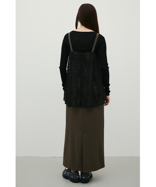 STYLEMIXER(スタイルミキサー)の「レースレイヤードキャミワンピース(ワンピース・レディース・ベージュ/ブラウン・SMALL/MEDIUM)」の19枚目の写真