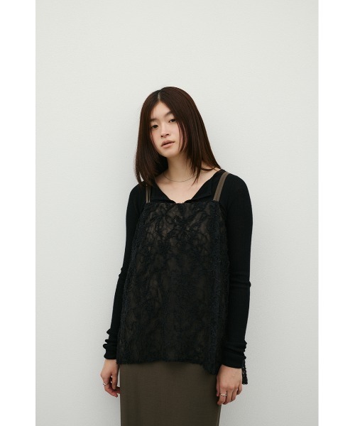 STYLEMIXER(スタイルミキサー)の「レースレイヤードキャミワンピース(ワンピース・レディース・ベージュ/ブラウン・SMALL/MEDIUM)」の20枚目の写真