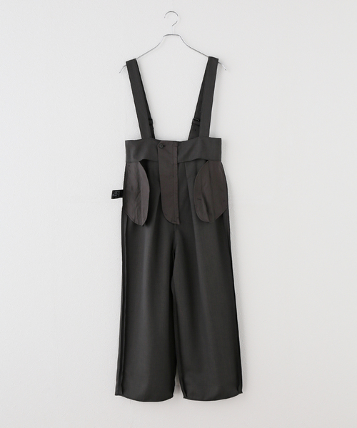 Spick & Span(スピックアンドスパン)の「プレーンクロスサスペンダーパンツ(その他パンツ・レディース・モカ/チャコールグレー・38/36)」の20枚目の写真