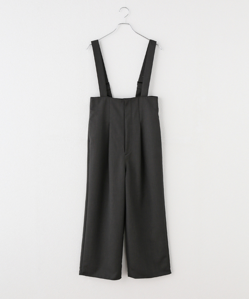 Spick & Span(スピックアンドスパン)の「プレーンクロスサスペンダーパンツ(その他パンツ・レディース・モカ/チャコールグレー・38/36)」の22枚目の写真