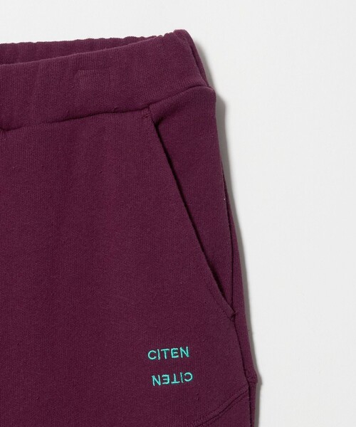 CITEN(シテン)の「<CITEN>リバーススウェットカーブパンツ(スウェットパンツ・レディース・ワイン/ブラック/ライトグレー・S/M)」の20枚目の写真