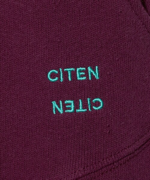 CITEN(シテン)の「<CITEN>リバーススウェットカーブパンツ(スウェットパンツ・レディース・ワイン/ブラック/ライトグレー・S/M)」の6枚目の写真