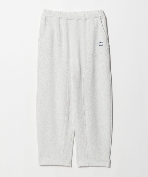 CITEN(シテン)の「<CITEN>リバーススウェットカーブパンツ(スウェットパンツ・レディース・ワイン/ブラック/ライトグレー・S/M)」の12枚目の写真
