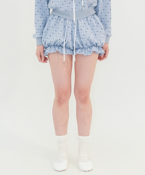 FANYOUNG(ファンヤング)の「リボンパンプキンショーツ ブルー(その他パンツ・レディース・その他・FREE)」の2枚目の写真