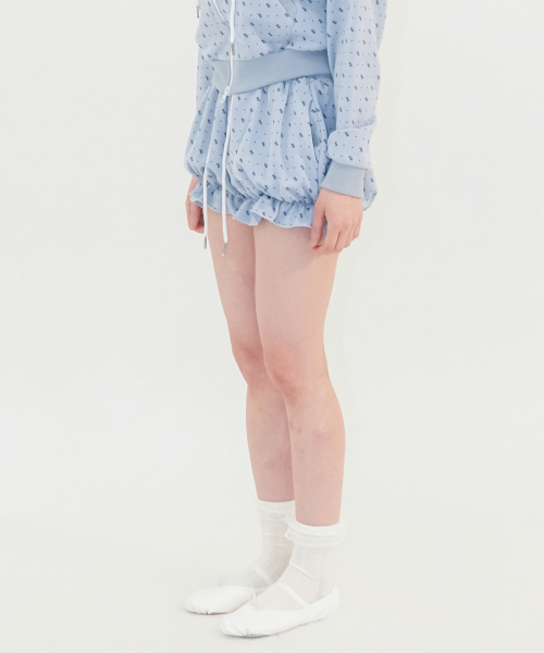 FANYOUNG(ファンヤング)の「リボンパンプキンショーツ ブルー(その他パンツ・レディース・その他・FREE)」の3枚目の写真
