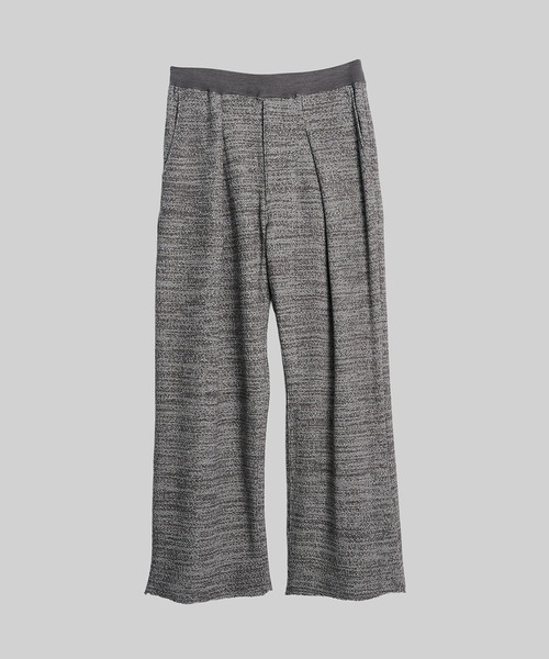 saby(サバイ)の「【saby】RIB KNIT PANTS(その他パンツ・メンズ・ダークグレー/グレー/ブラック・2/1)」の1枚目の写真