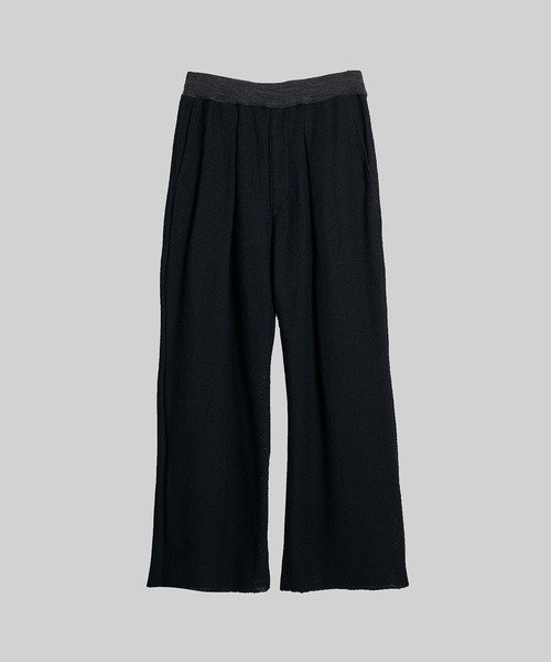 saby(サバイ)の「【saby】RIB KNIT PANTS(その他パンツ・メンズ・ダークグレー/グレー/ブラック・2/1)」の2枚目の写真