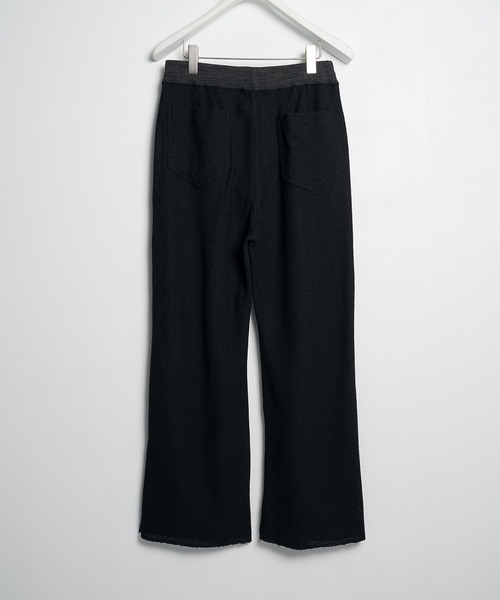saby(サバイ)の「【saby】RIB KNIT PANTS(その他パンツ・メンズ・ダークグレー/グレー/ブラック・2/1)」の4枚目の写真
