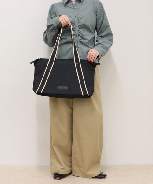 OUTDOOR PRODUCTS(アウトドアプロダクツ)の「【OUTDOOR PRODUCTS】ボートシェイプトートバッグLポーチ付(トートバッグ・レディース・ブラック・FREE)」の7枚目の写真