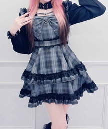 ハートチャームテープ×りぼんワンピース
