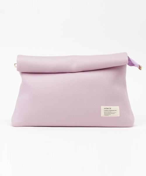 VENCEEXCHANGE（ヴァンスエクスチェンジ）の「ボンディングクラッチバック          （クラッチバッグ・レディース・ピンク/グレー/ネイビー・FREE）」の14枚目の写真