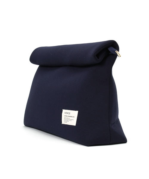 VENCEEXCHANGE（ヴァンスエクスチェンジ）の「ボンディングクラッチバック          （クラッチバッグ・レディース・ピンク/グレー/ネイビー・FREE）」の4枚目の写真