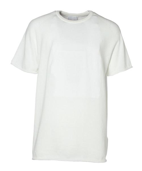 UNITED ARROWS & SONS（ユナイテッドアローズアンドサンズ）の「UNITED ARROWS & SONS（ユナイテッドアローズ＆サンズ） H/GARMENT KNIT TEE◆（ニット/セーター・メンズ・オリーブ/ワインレッド/ライトグレー/ホワイト・LARGE/SMALL/MEDIUM）」の2枚目の写真